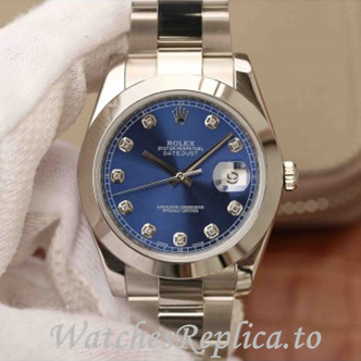 Swiss Rolex Datejust Replica 126300 Stainless steel strap 41MM - WatchesReplica.is