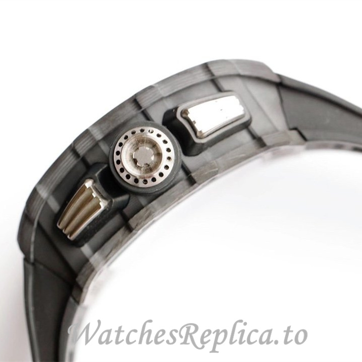 Richard Mille Replica RM011 Rubber strap 50MM - WatchesReplica.is