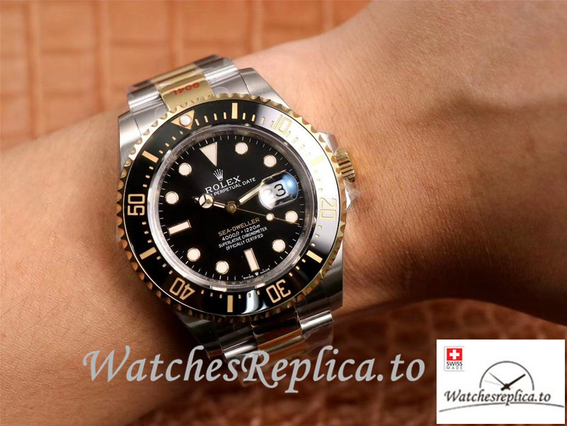 Swiss Rolex Sea Dweller Replica M126603 Black Bezel 43MM - WatchesReplica.is