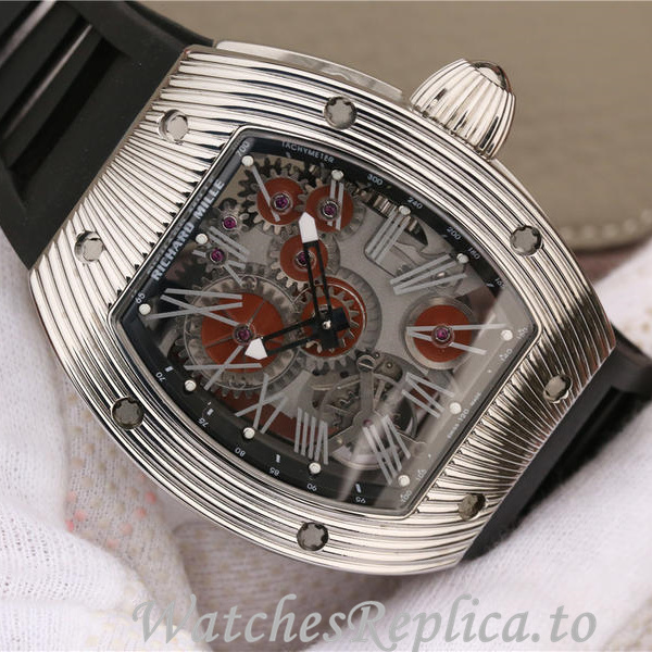 Richard Mille Replica RM018 Rubber strap 48MM - WatchesReplica.is