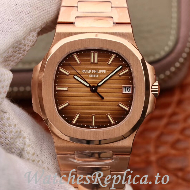 Patek Philippe Replica Nautilus 5711 Stainless steel strap 40MM - WatchesReplica.is