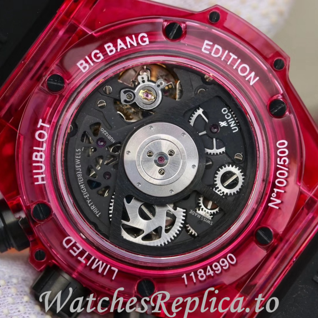 Hublot Replica 411.JX.4802.RT Rubber strap 45MM - WatchesReplica.is