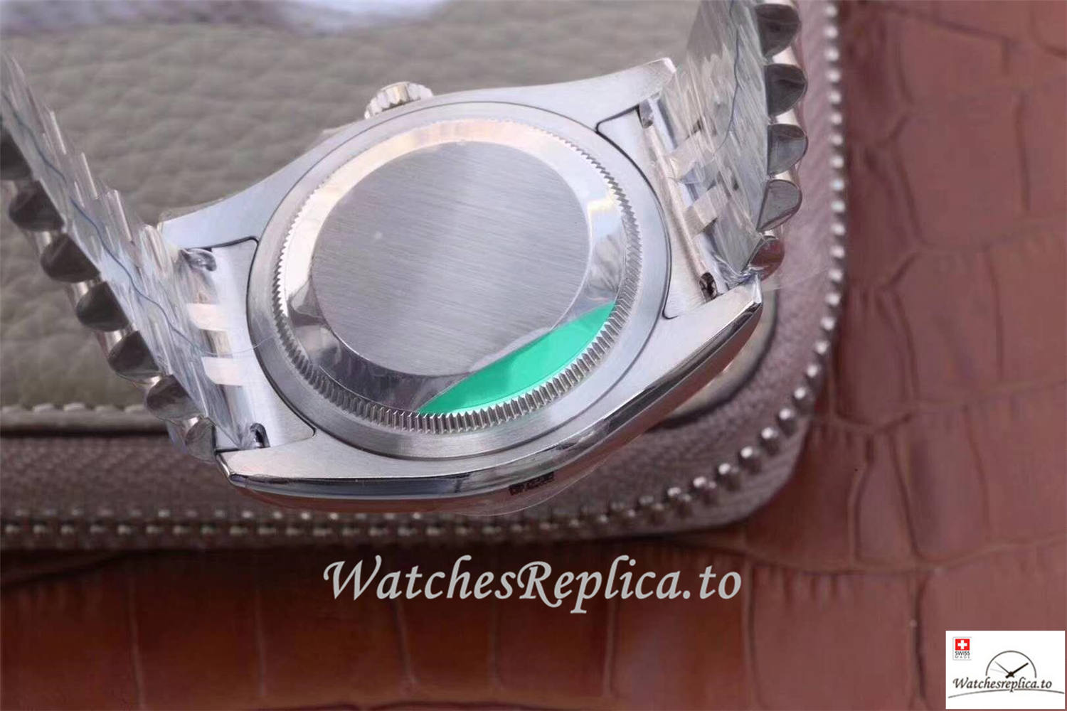 Swiss Rolex Datejust Replica 116234 003 Black Dial 36MM - WatchesReplica.is