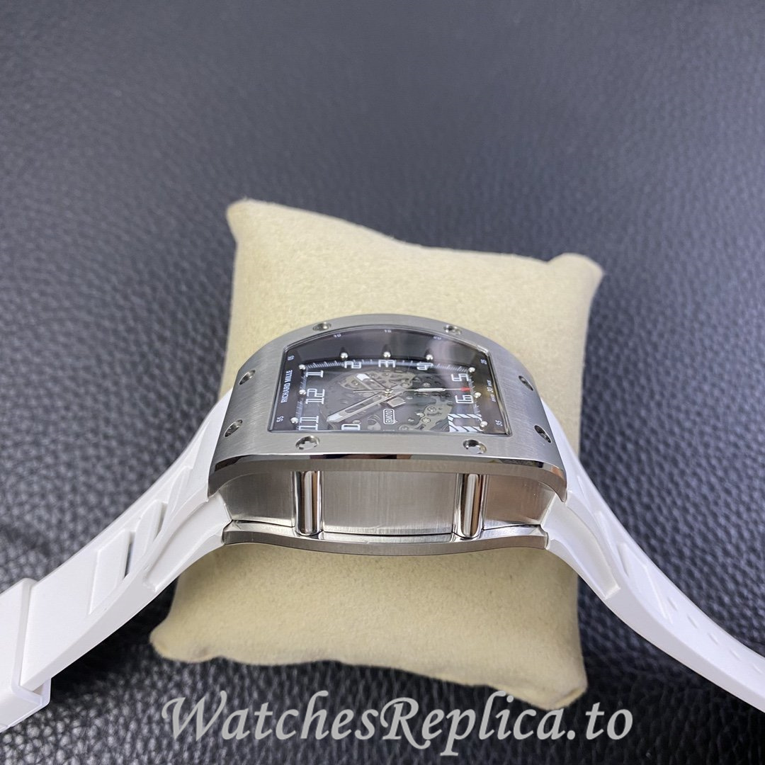 Richard Mille Replica RM010 Rubber strap 48MM - WatchesReplica.is