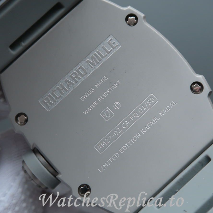 Richard Mille Replica RM27-02 Rubber strap 50MM - WatchesReplica.is