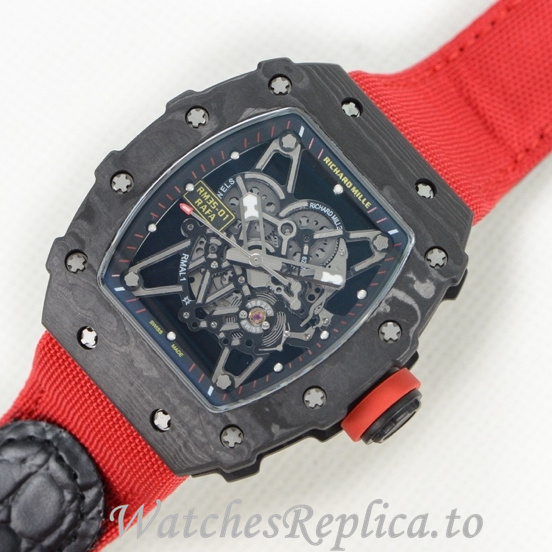 Richard Mille Replica RM35-01 Canvas strap 50MM - WatchesReplica.is