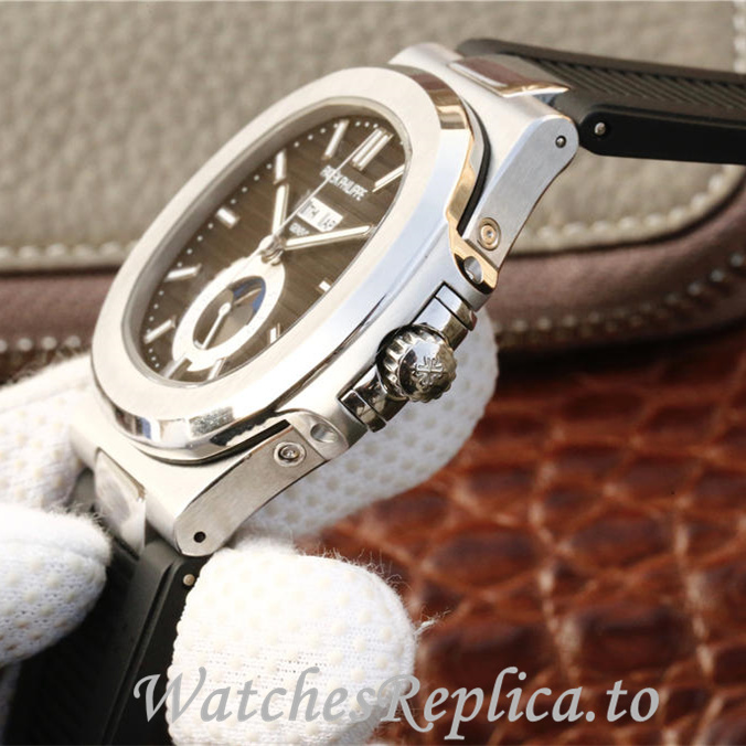 Patek Philippe Replica Nautilus 5726 Rubber strap 40.5MM - WatchesReplica.is
