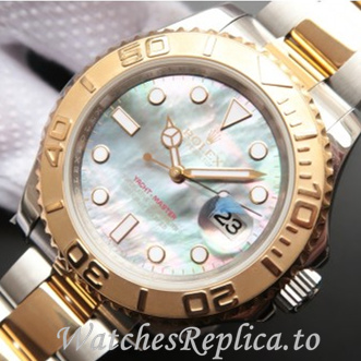 Swiss Rolex Yacht Master Replica 116621 Stainless steel strap 40MM - WatchesReplica.is