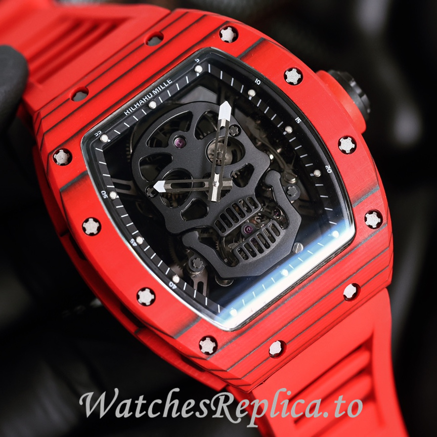 Richard Mille Replica RM052 Rubber strap 50MM - WatchesReplica.is