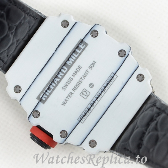 Richard Mille Replica RM35-01 Canvas strap 50MM - WatchesReplica.is