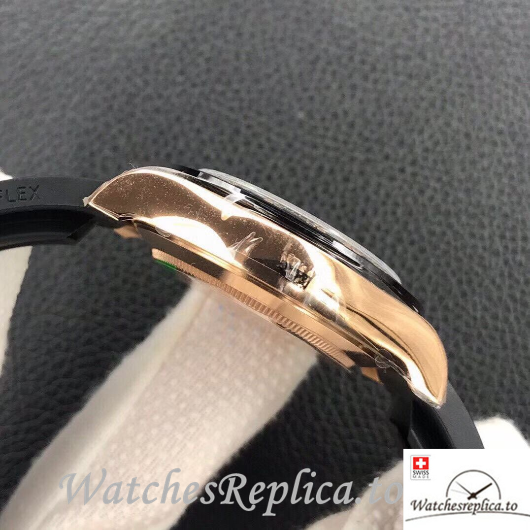 Swiss Rolex Daytona Replica 116515LN Rubber strap 40MM - WatchesReplica.is
