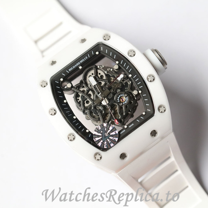 Richard Mille Replica RM055 Rubber strap 50MM - WatchesReplica.is