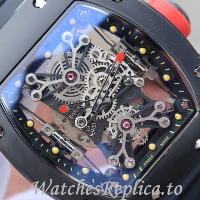 Richard Mille Replica RM50 Rubber strap 48MM - WatchesReplica.is