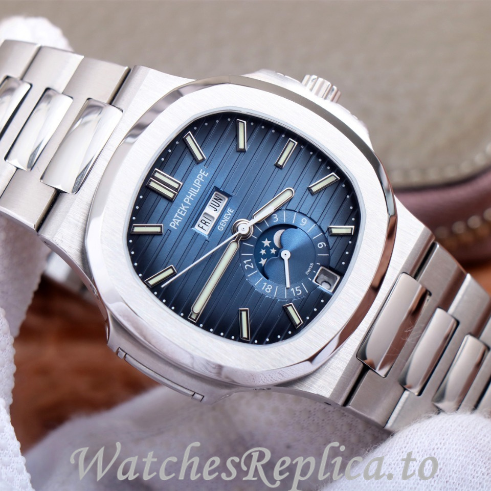 Patek Philippe Replica Nautilus 5726 Stainless steel strap 40.5MM - WatchesReplica.is