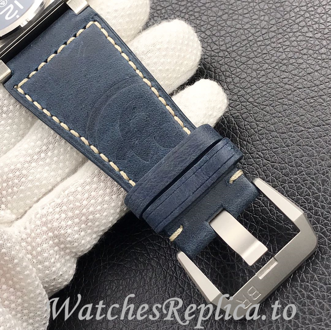 Bell Ross Replica BR 03 BR03-92 Leather strap 42MM - WatchesReplica.is