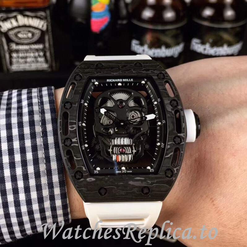 Richard Mille Replica RM052 Rubber strap 50MM - WatchesReplica.is