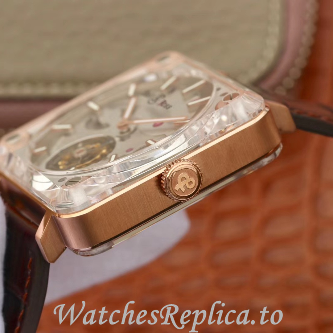Bell Ross Replica BR-X2 Leather strap 42.5MM - WatchesReplica.is