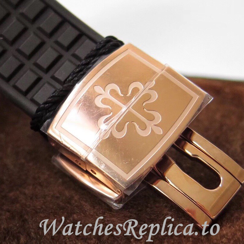 Patek Philippe Replica Aquanaut Rubber strap 35.6MM - WatchesReplica.is