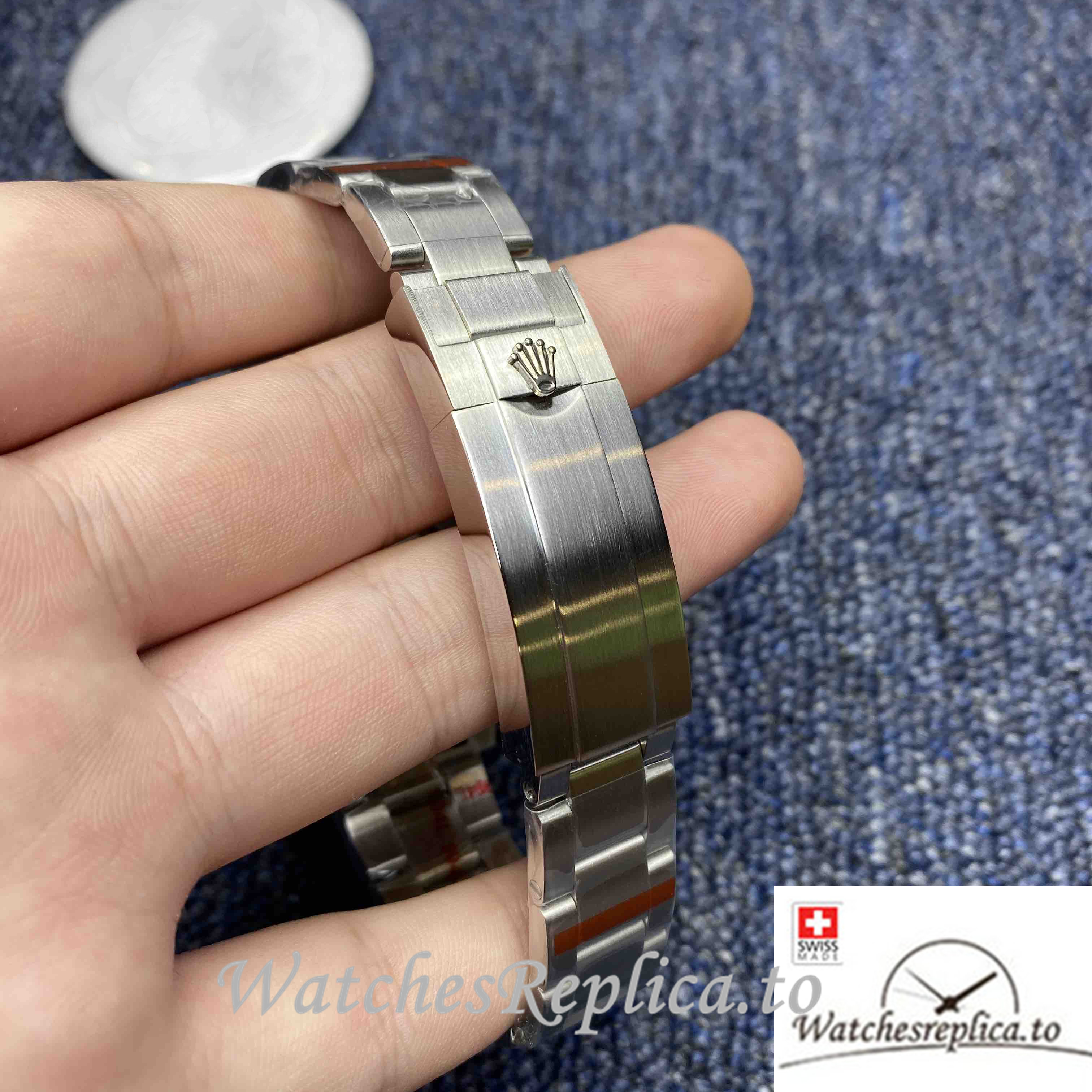 Swiss Rolex Submariner Replica 116610LV Stainless steel strap 40MM - WatchesReplica.is