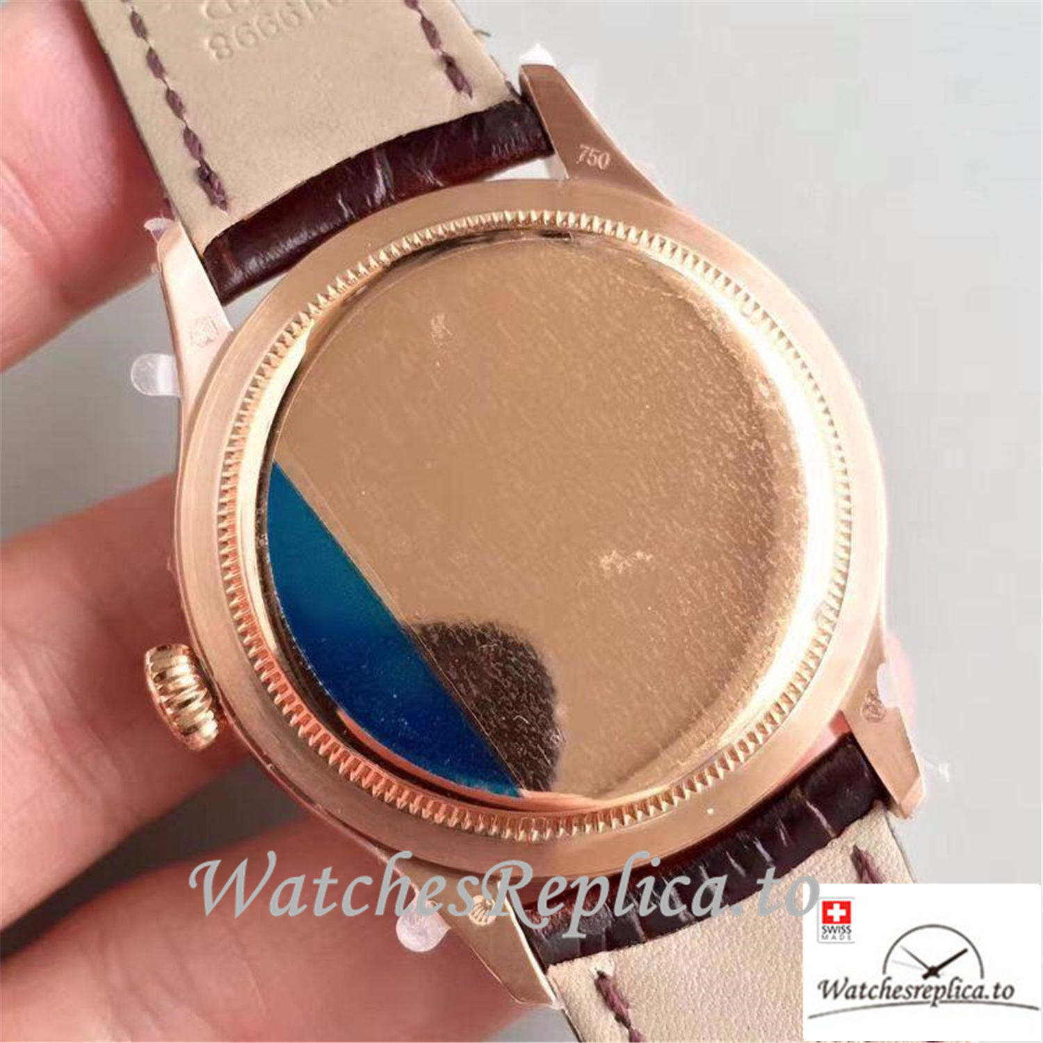 Swiss Rolex Cellini Replica 50505 Black Dial 39MM - WatchesReplica.is