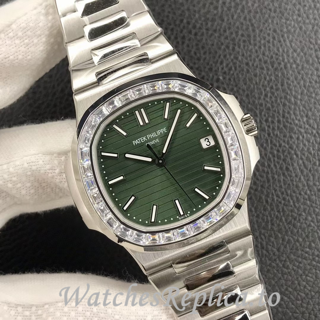 Patek Philippe Replica Nautilus 5711 Stainless steel strap 40MM - WatchesReplica.is