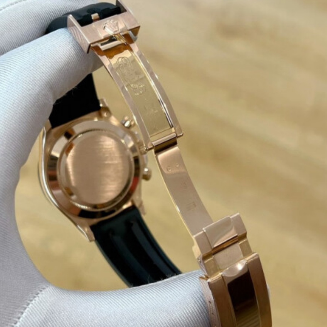 Rolex Daytona Rose Gold with Ivory Dial 40mm 116515LN - WatchesReplica.is