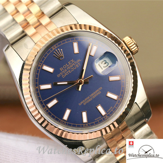 Swiss Rolex Datejust Replica 116231 Stainless steel strap 36MM - WatchesReplica.is