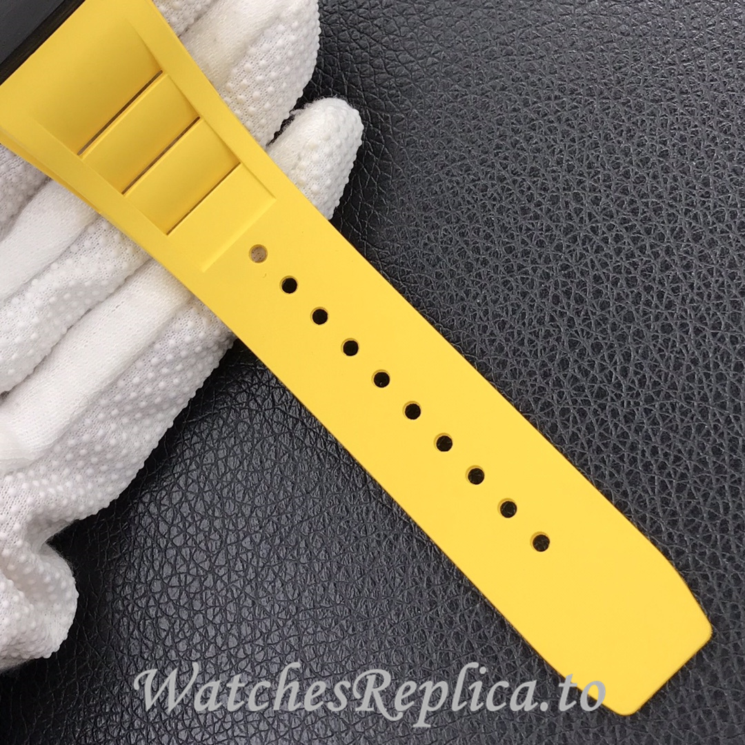 Richard Mille Replica RM-011 Rubber strap 50MM - WatchesReplica.is