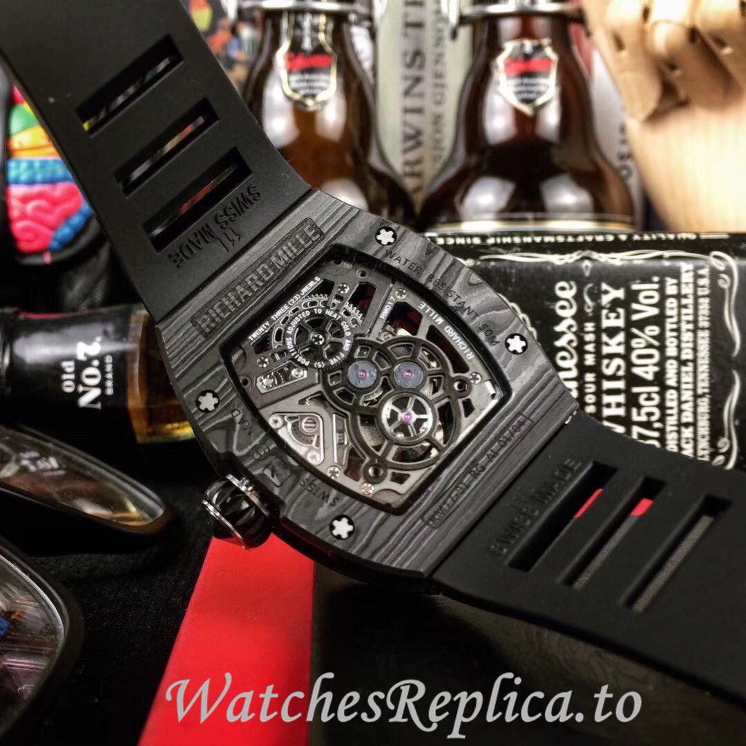 Richard Mille Replica RM17-01 Rubber strap 50MM - WatchesReplica.is