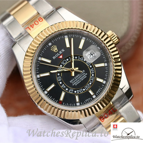 Swiss Rolex Oyster Perpetual Replica 326933-0002 Stainless steel strap 42MM - WatchesReplica.is