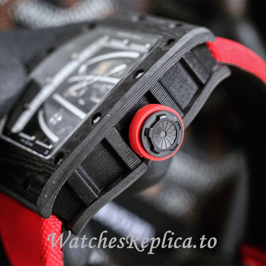 Richard Mille Replica RM59-01 Canvas strap 50MM - WatchesReplica.is