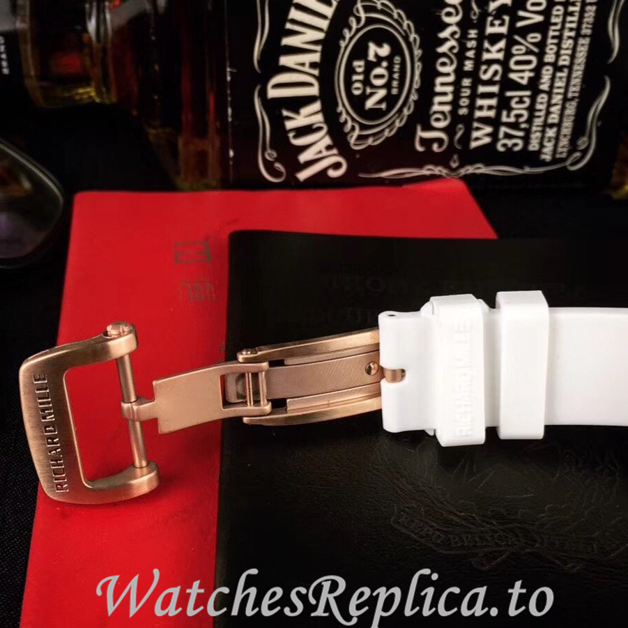 Richard Mille Replica RM037 Rubber strap 45MM - WatchesReplica.is