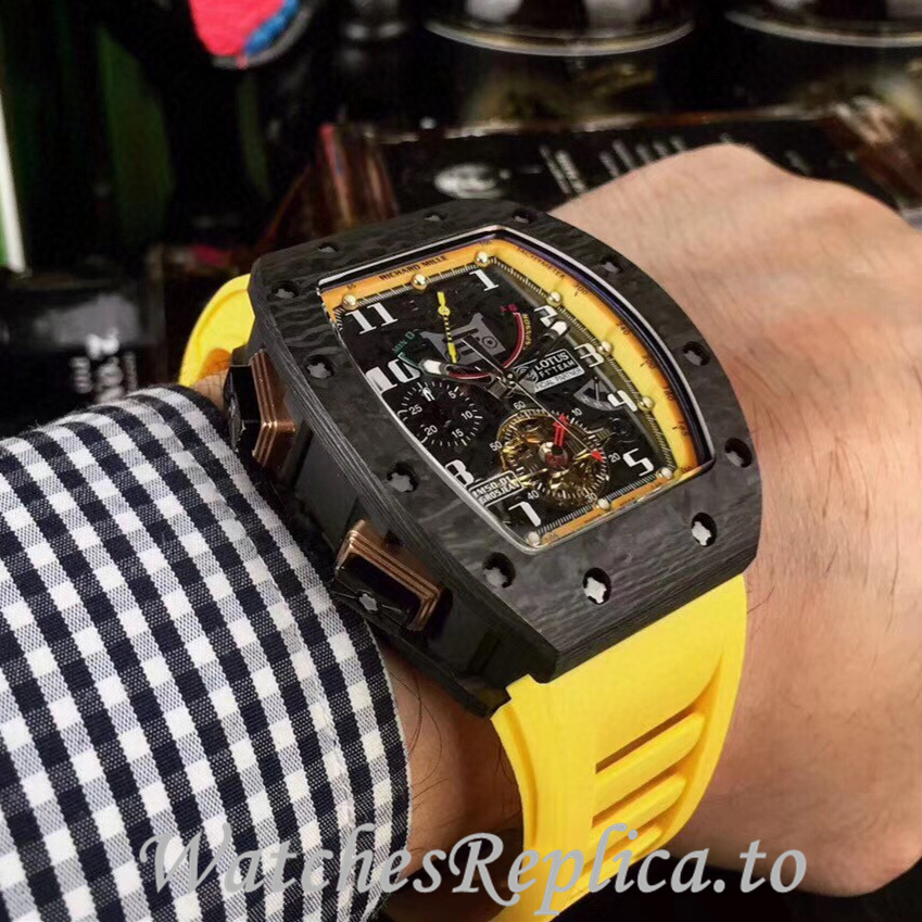 Richard Mille Replica RM12-01 Rubber strap 50MM - WatchesReplica.is