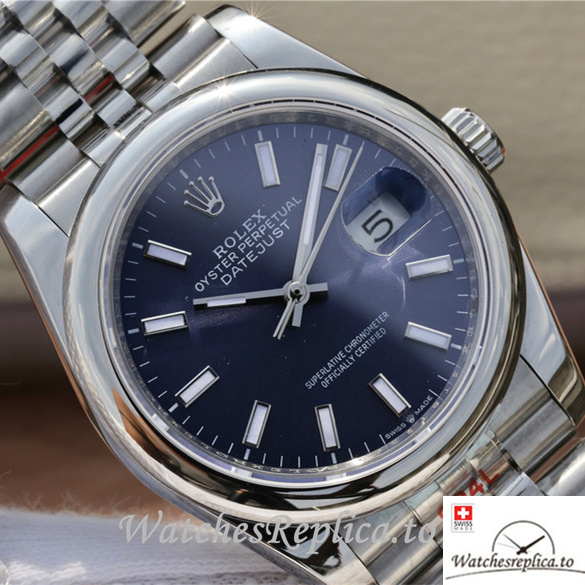 Swiss Rolex Datejust Replica 126200 Stainless steel strap 36MM - WatchesReplica.is