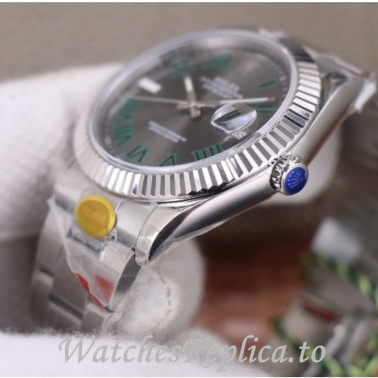 Swiss Rolex Datejust Replica 126334 Stainless steel strap 41MM - WatchesReplica.is