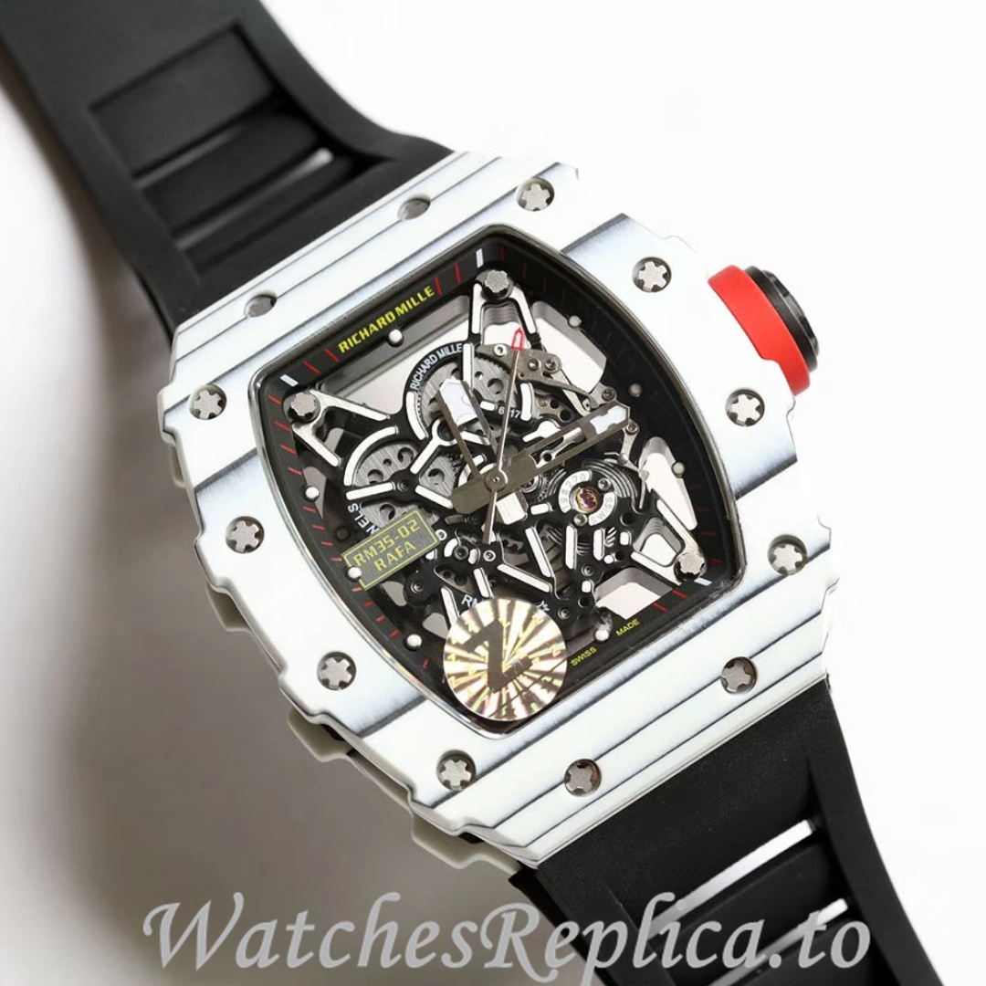 Richard Mille Replica RM35-02 Rubber strap 50MM - WatchesReplica.is