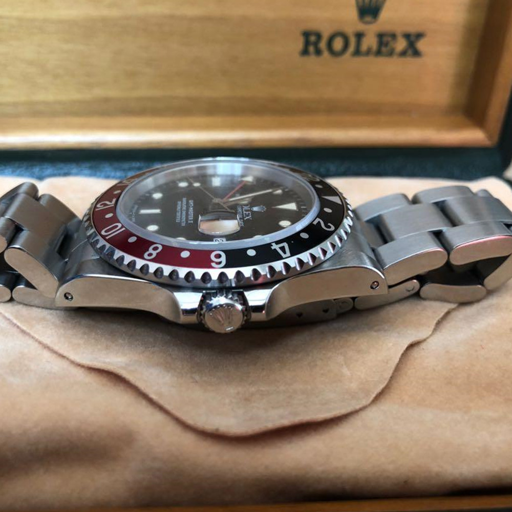 Rolex GMT Master II Black Dial 16710 - WatchesReplica.is