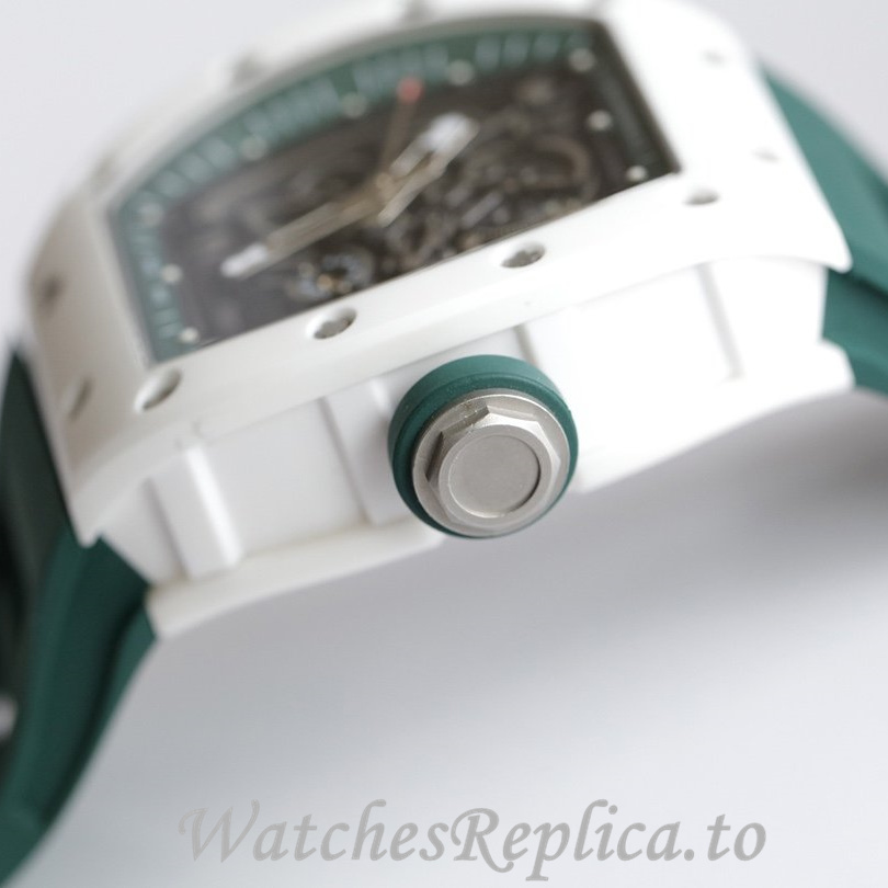 Richard Mille Replica RM055 Rubber strap 50MM - WatchesReplica.is