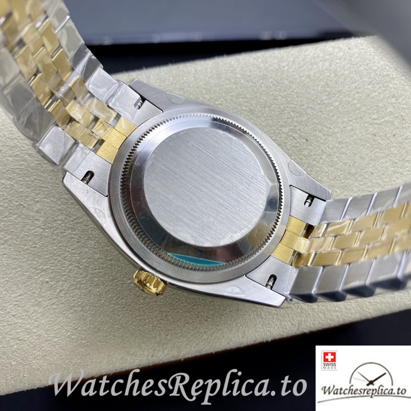 Swiss Rolex Datejust Replica 126233 Stainless steel strap 36MM Silver Dial - WatchesReplica.is
