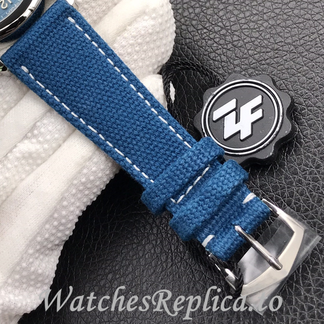Patek Philippe Replica 6007A-001 Canvas strap 40MM - WatchesReplica.is
