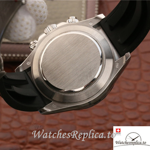 Swiss Rolex Daytona Replica 116519 LN Rubber strap 40MM - WatchesReplica.is