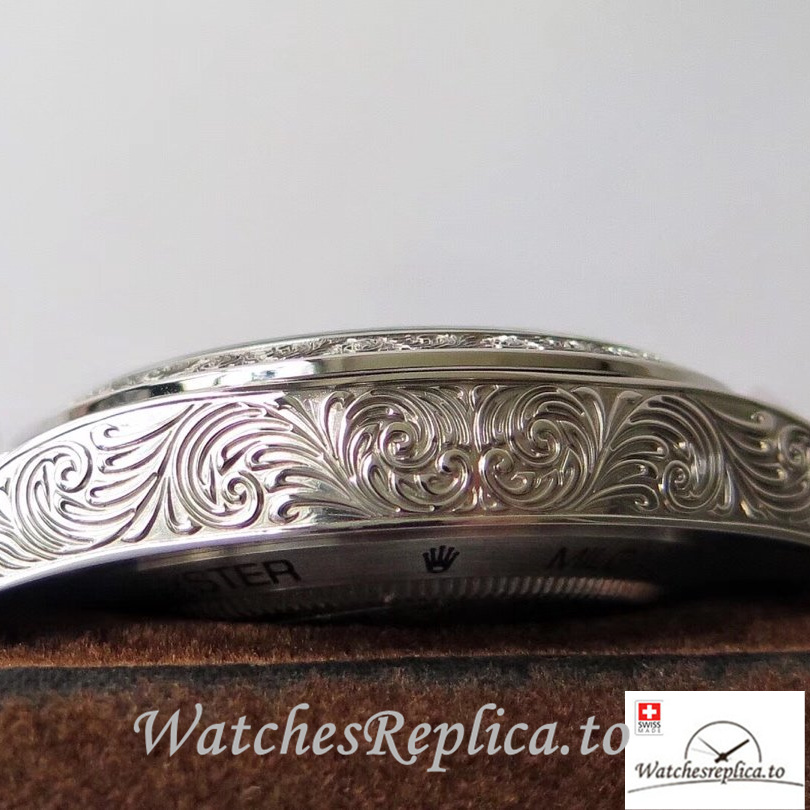 Swiss Rolex Milgauss Replica Stainless steel strap 40MM - WatchesReplica.is