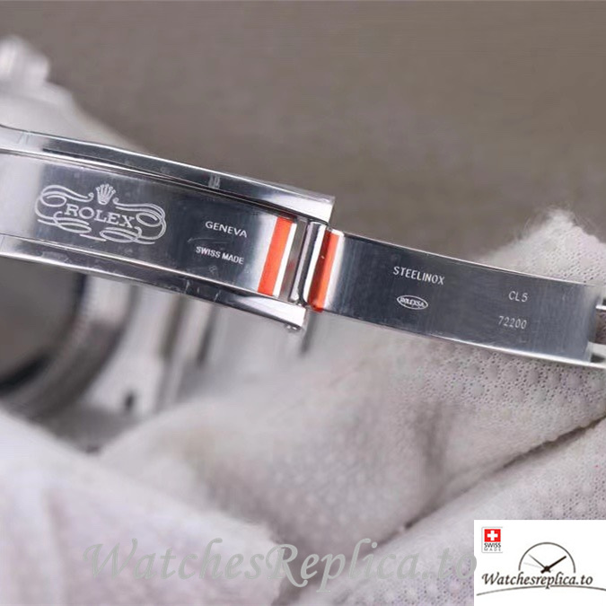 Swiss Rolex Explorer Replica 216570 77210 Stainless steel strap 42MM White Dial - WatchesReplica.is