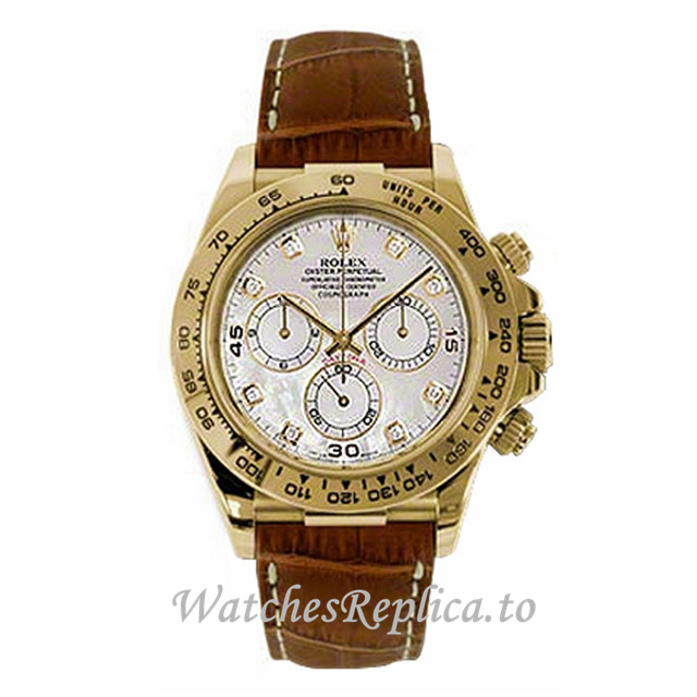 Replica Rolex Daytona 116518-17 40MM - WatchesReplica.is