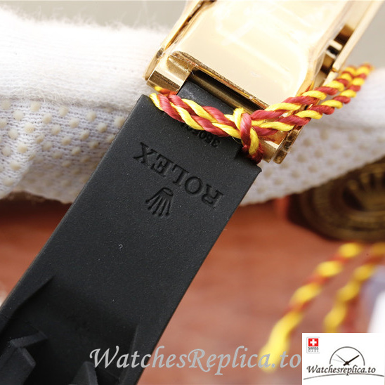 Swiss Rolex Daytona 116518-0036 Rubber strap 40MM - WatchesReplica.is