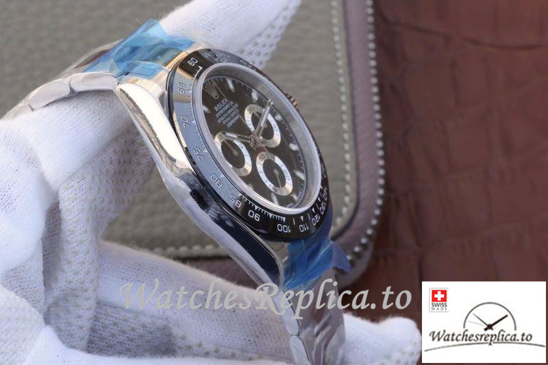Swiss Rolex Daytona Cosmograph Replica 116500LN Stick Markers 40MM - WatchesReplica.is