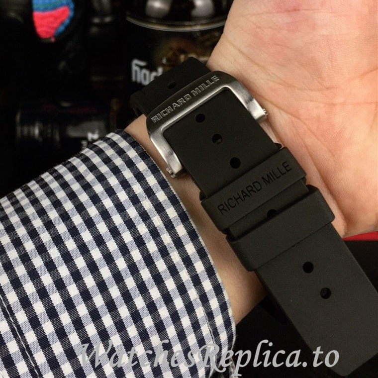Richard Mille Replica RM57-01 Rubber strap 50MM - WatchesReplica.is