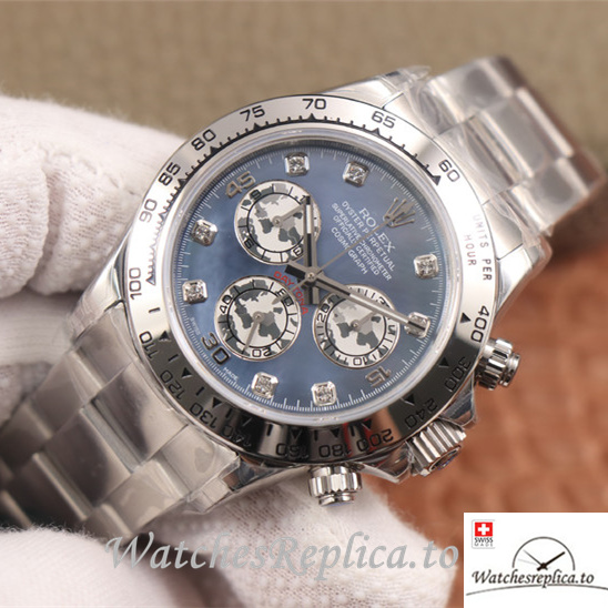 Swiss Rolex Daytona Replica 116509 Stainless steel strap 40MM - WatchesReplica.is