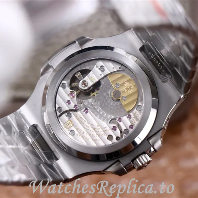 Patek Philippe Replica Nautilus 5712 Stainless steel strap 40MM - WatchesReplica.is