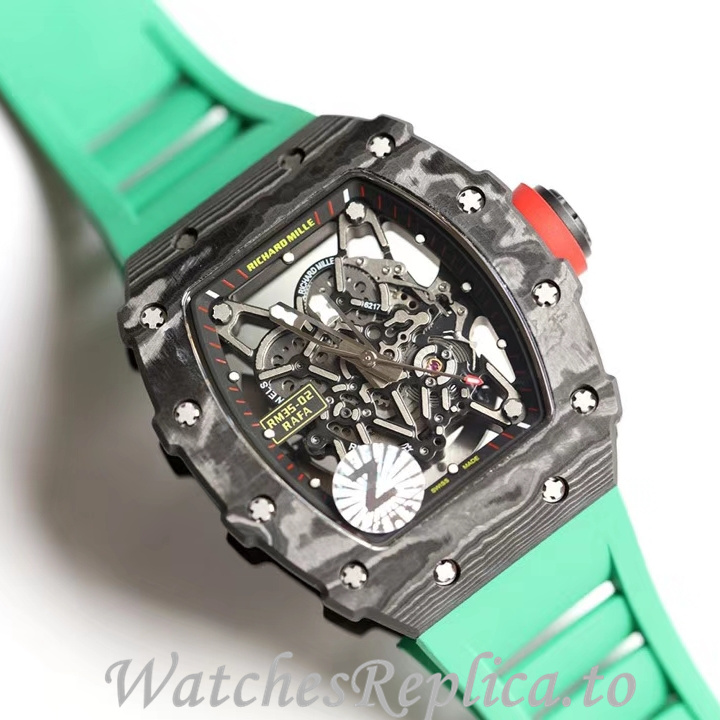 Richard Mille Replica RM35-02 Rubber strap 50MM - WatchesReplica.is